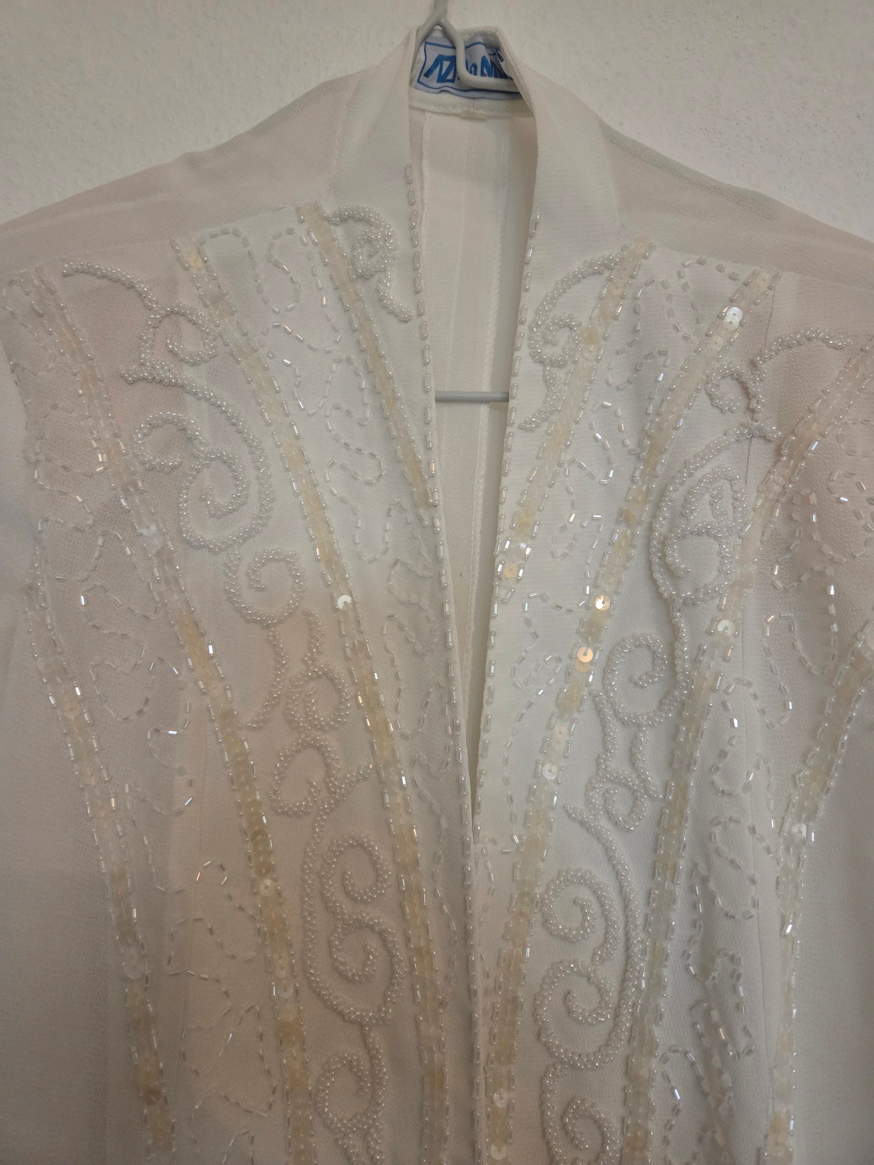 Veste blanche vintage