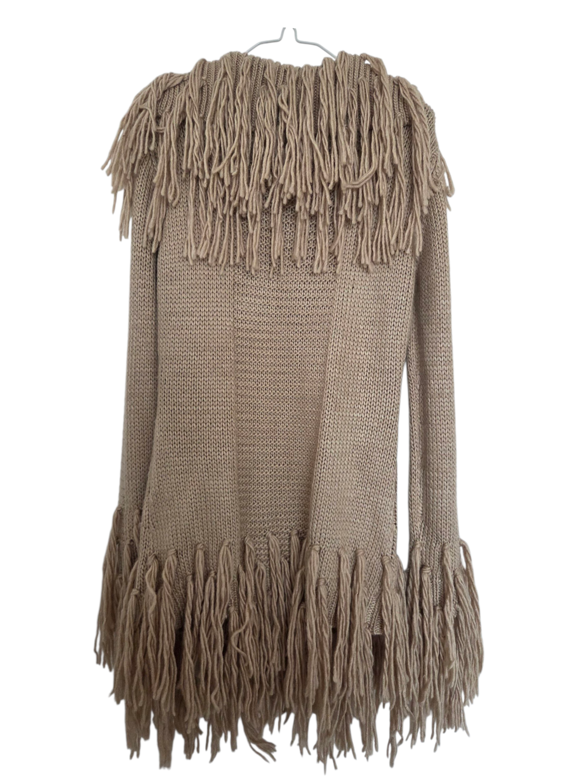 Cardigan franges y2k