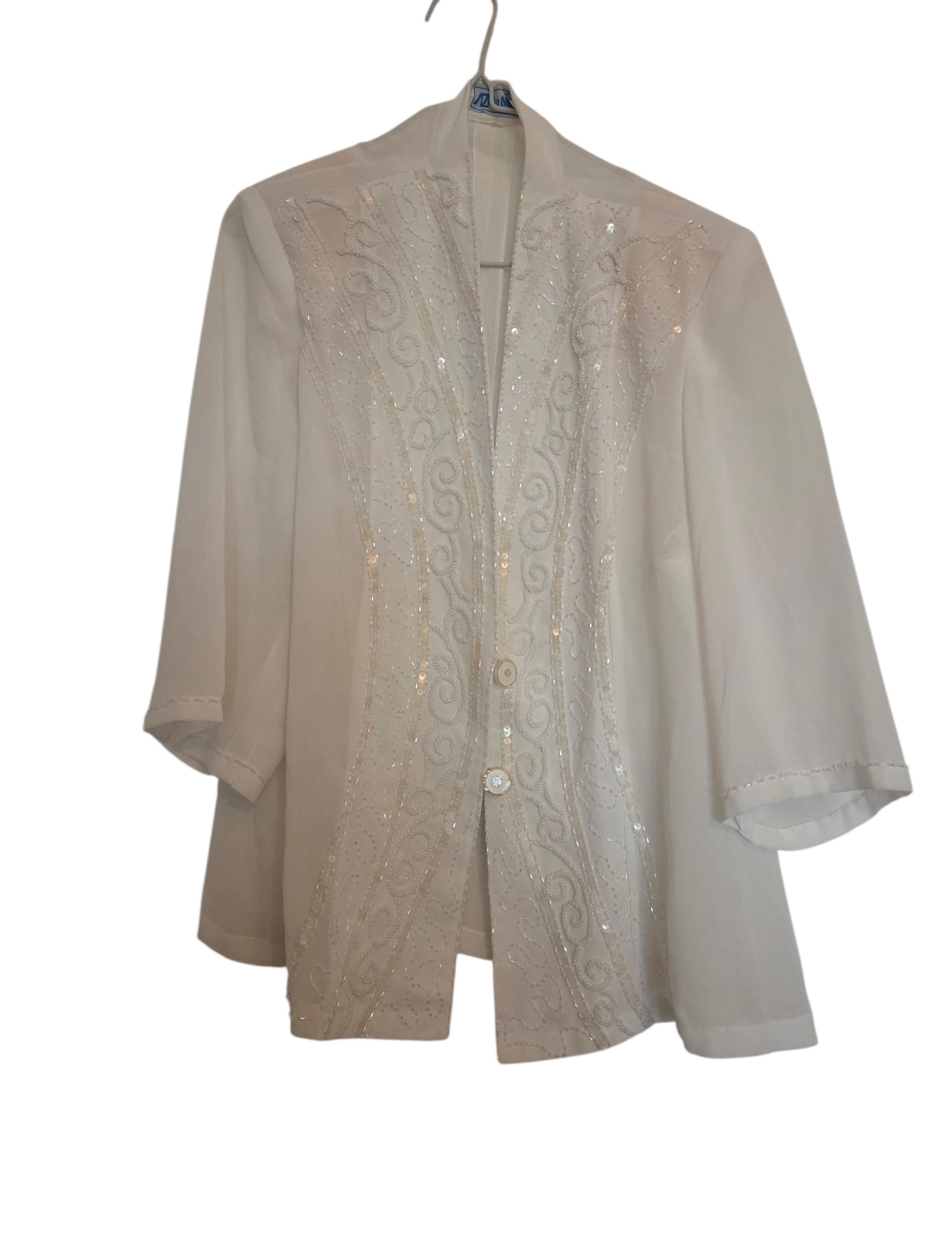 Veste blanche vintage