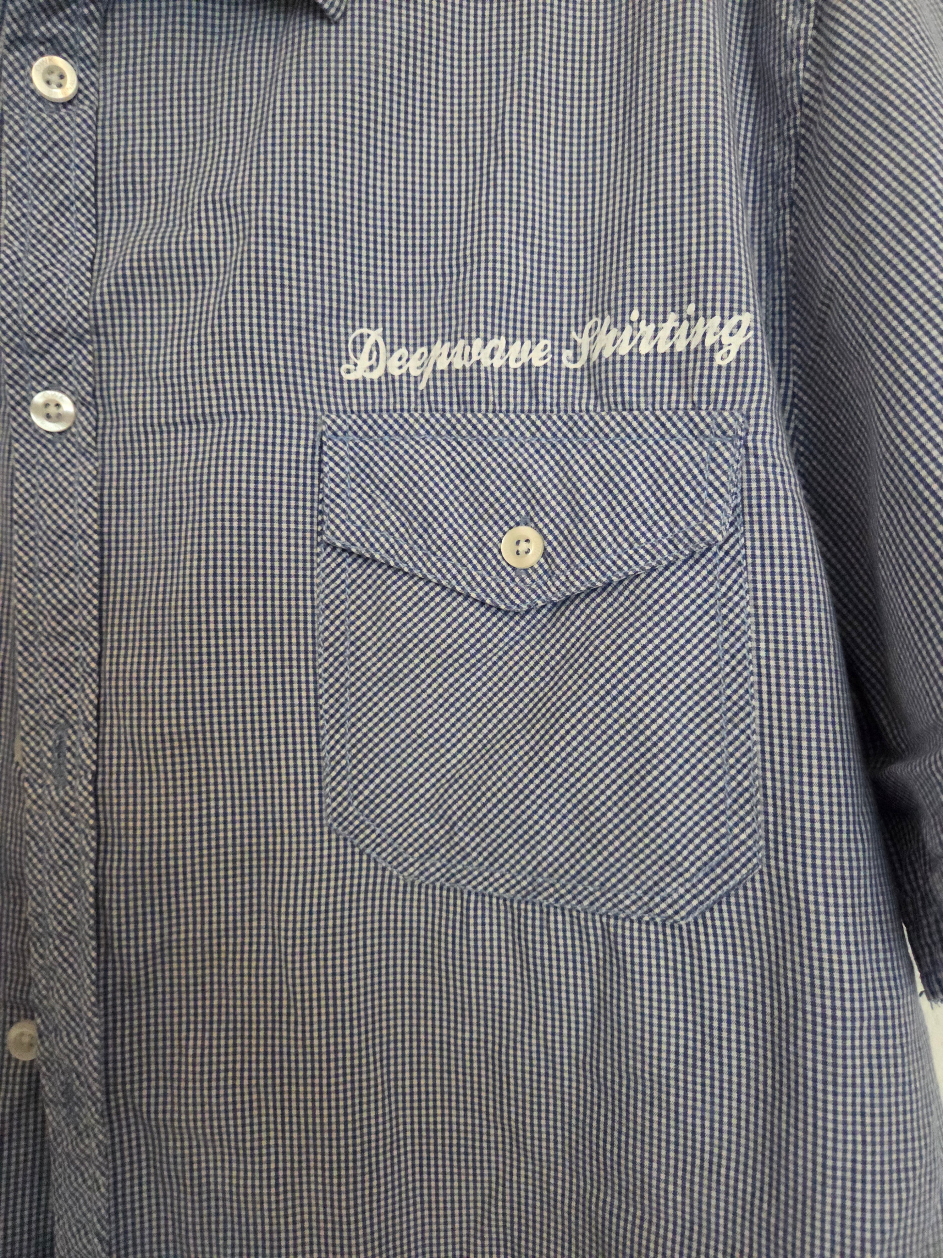 Chemise bleu homme