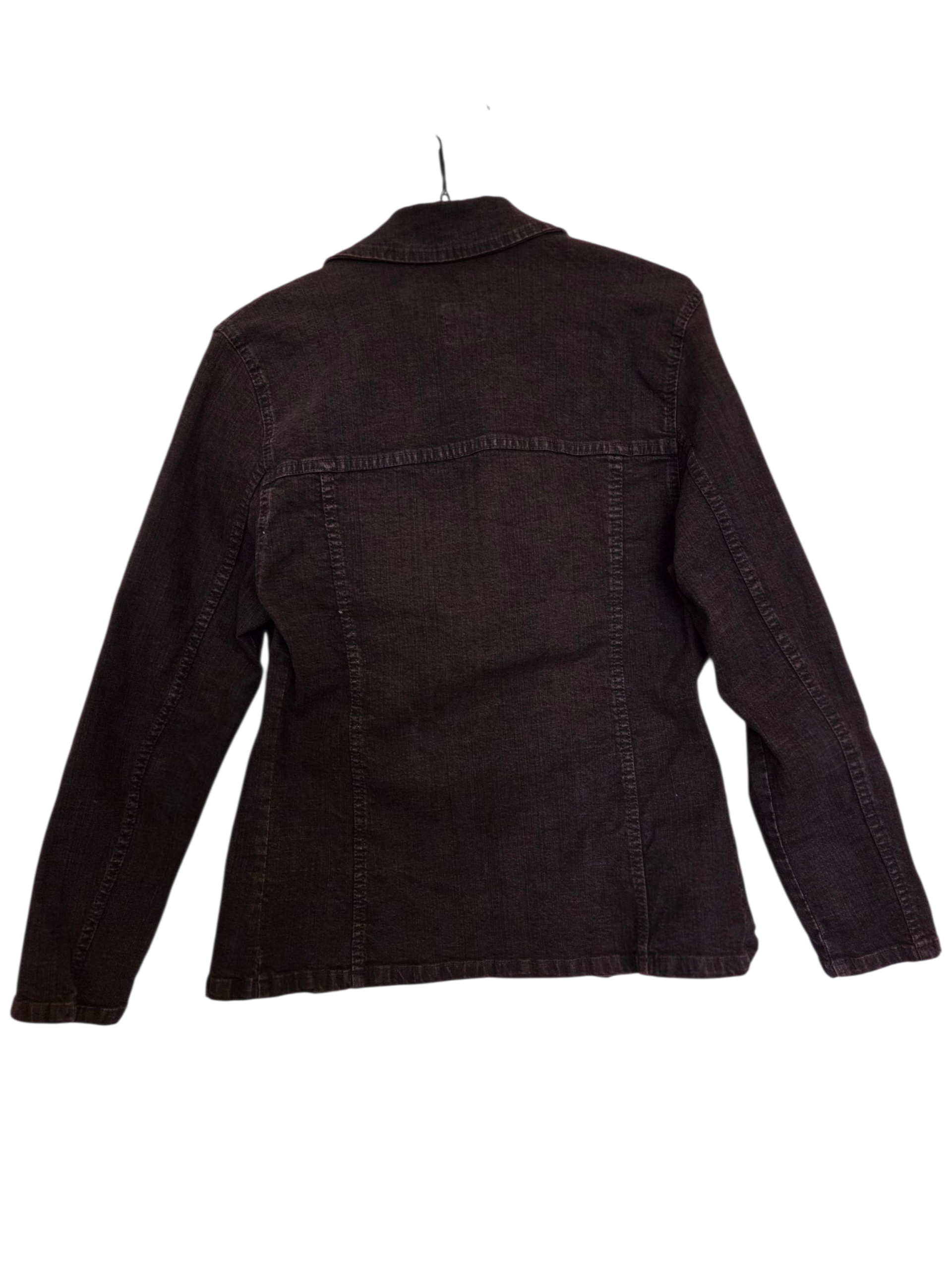 Veste en jeans délavée