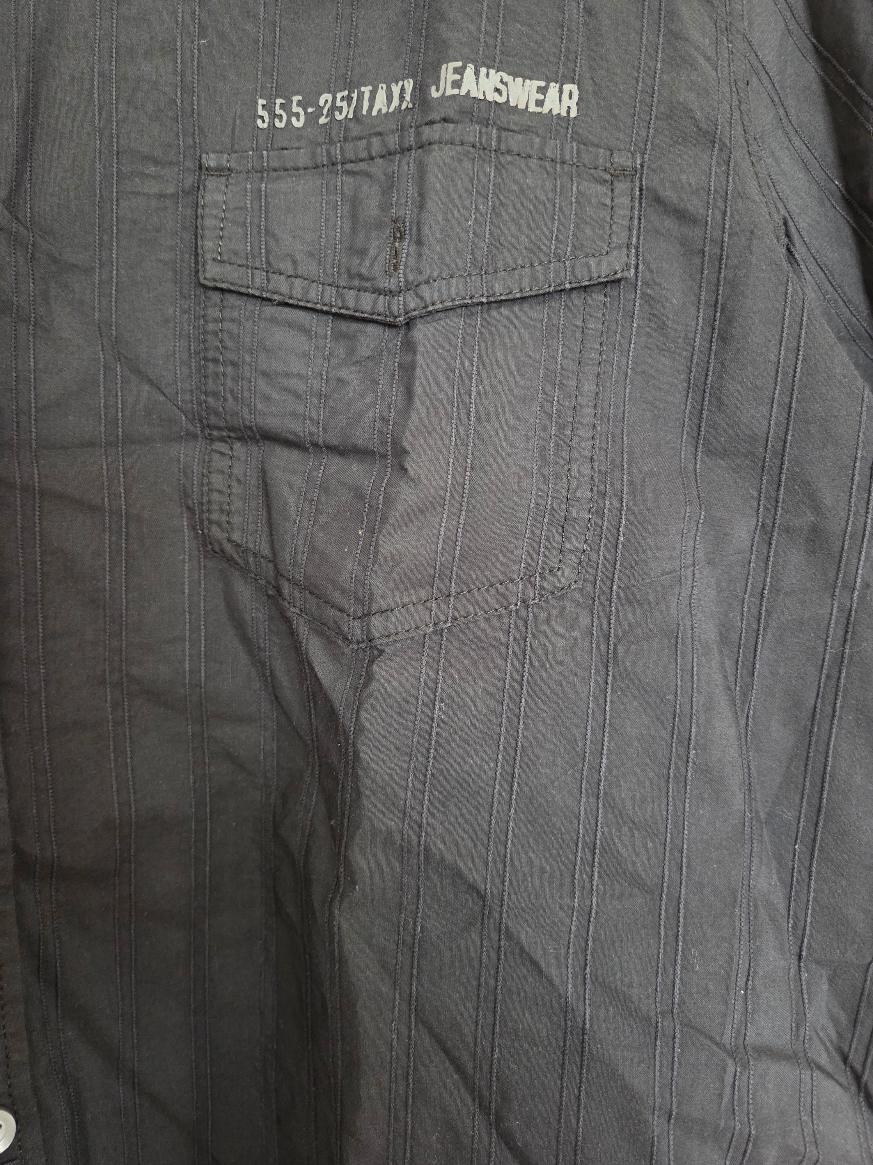 Chemise noire homme