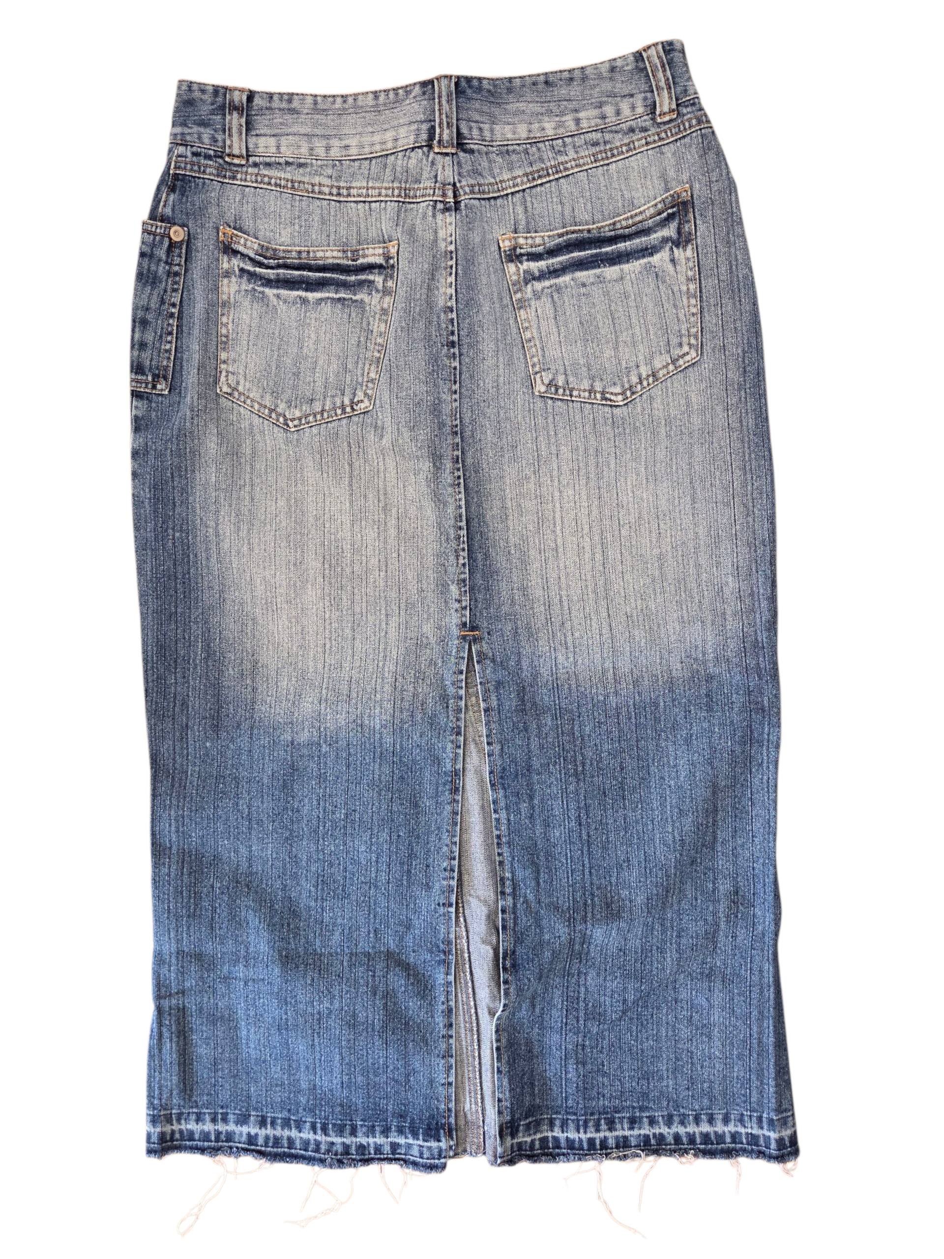 Jupe longue jean