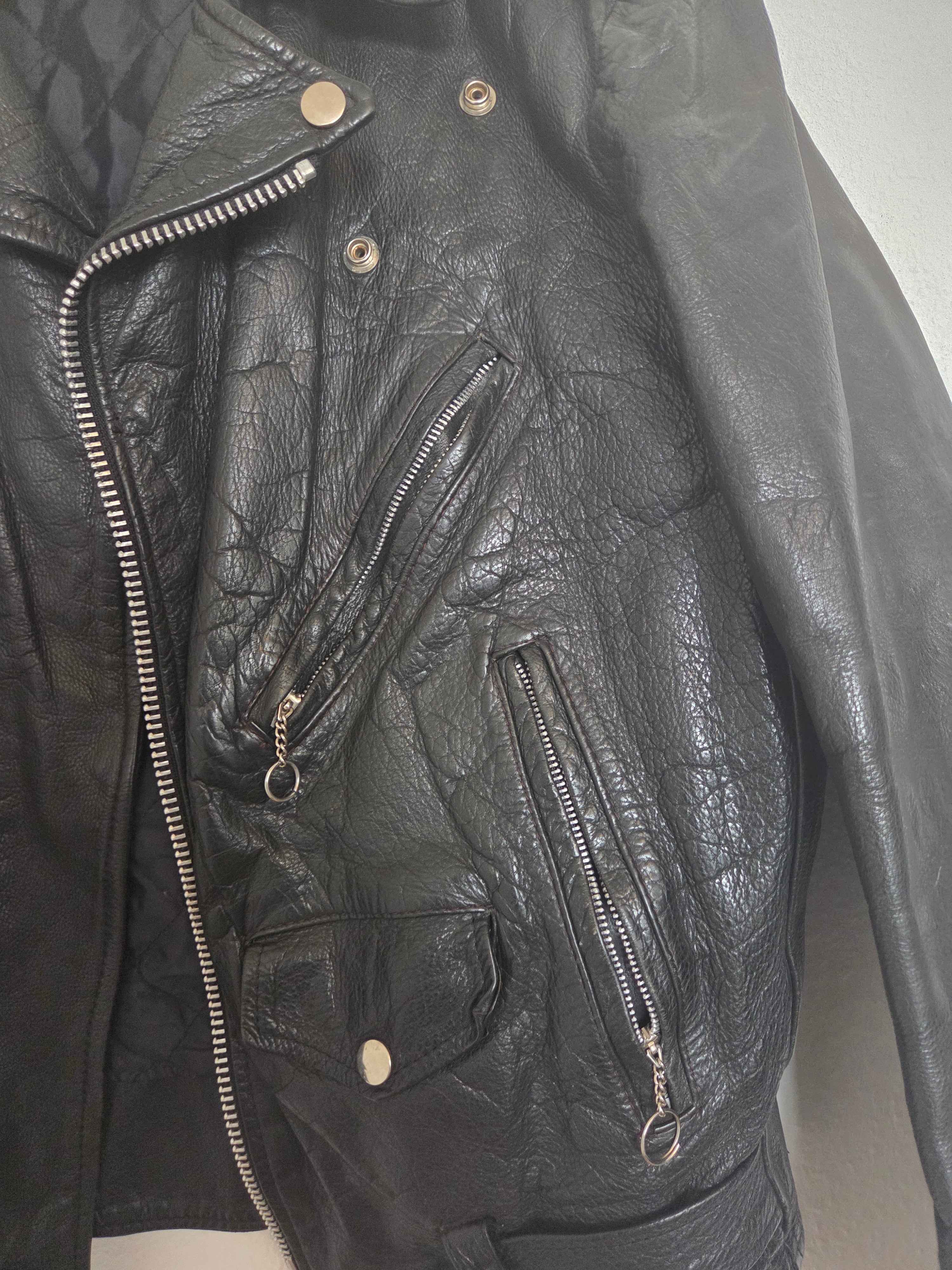 Perfecto Cuir véritable 80's mixte