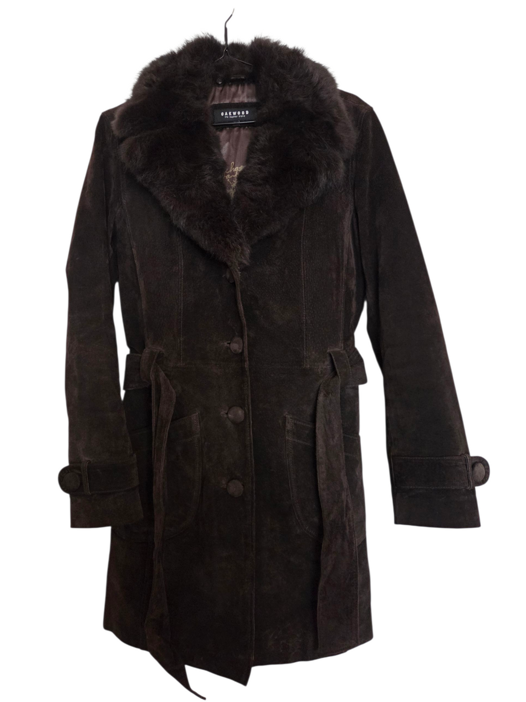 Manteau daim (cuir véritable)