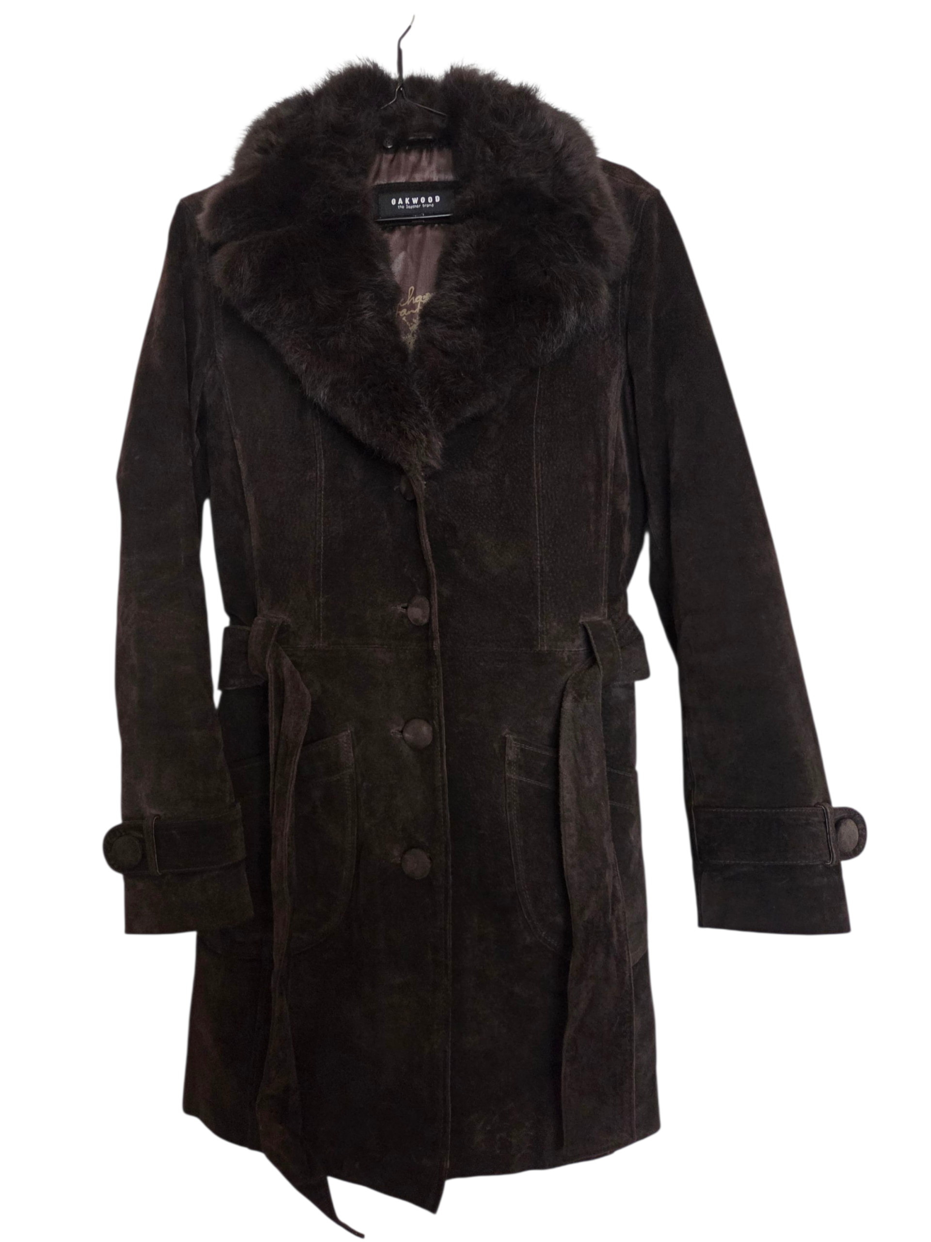 Manteau daim (cuir véritable)