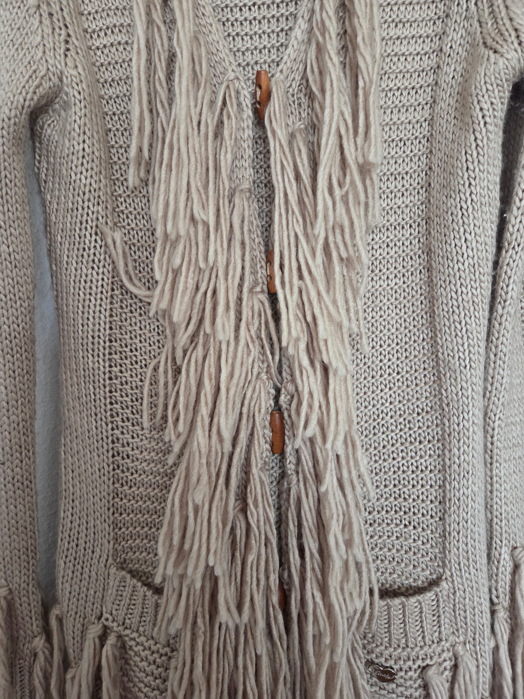 Cardigan franges y2k