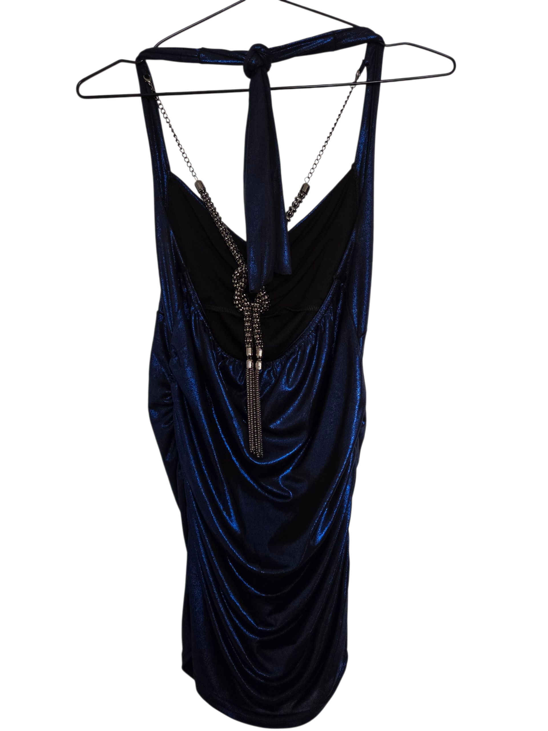 Top bleu brillant