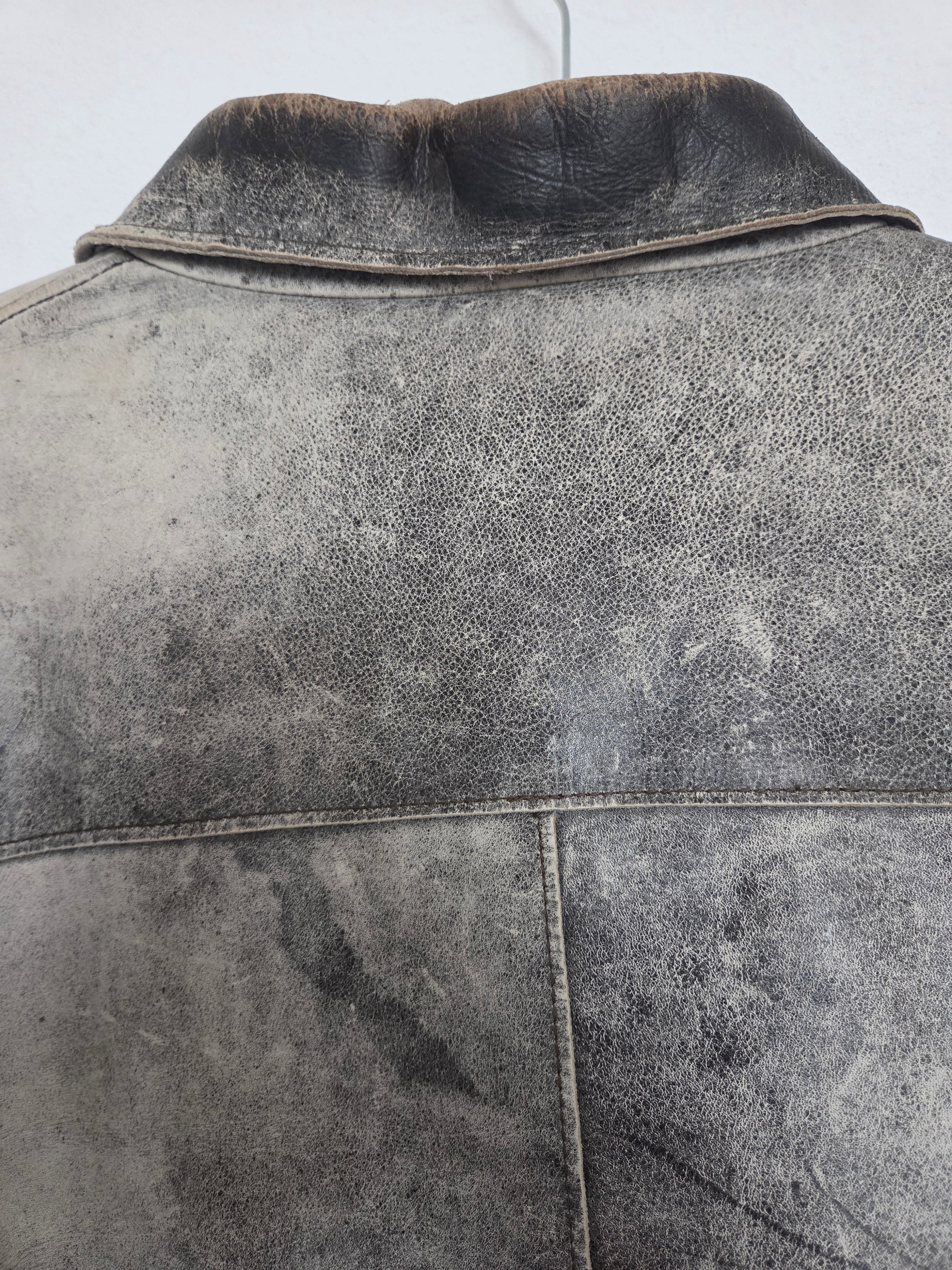 Blouson cuir vintage