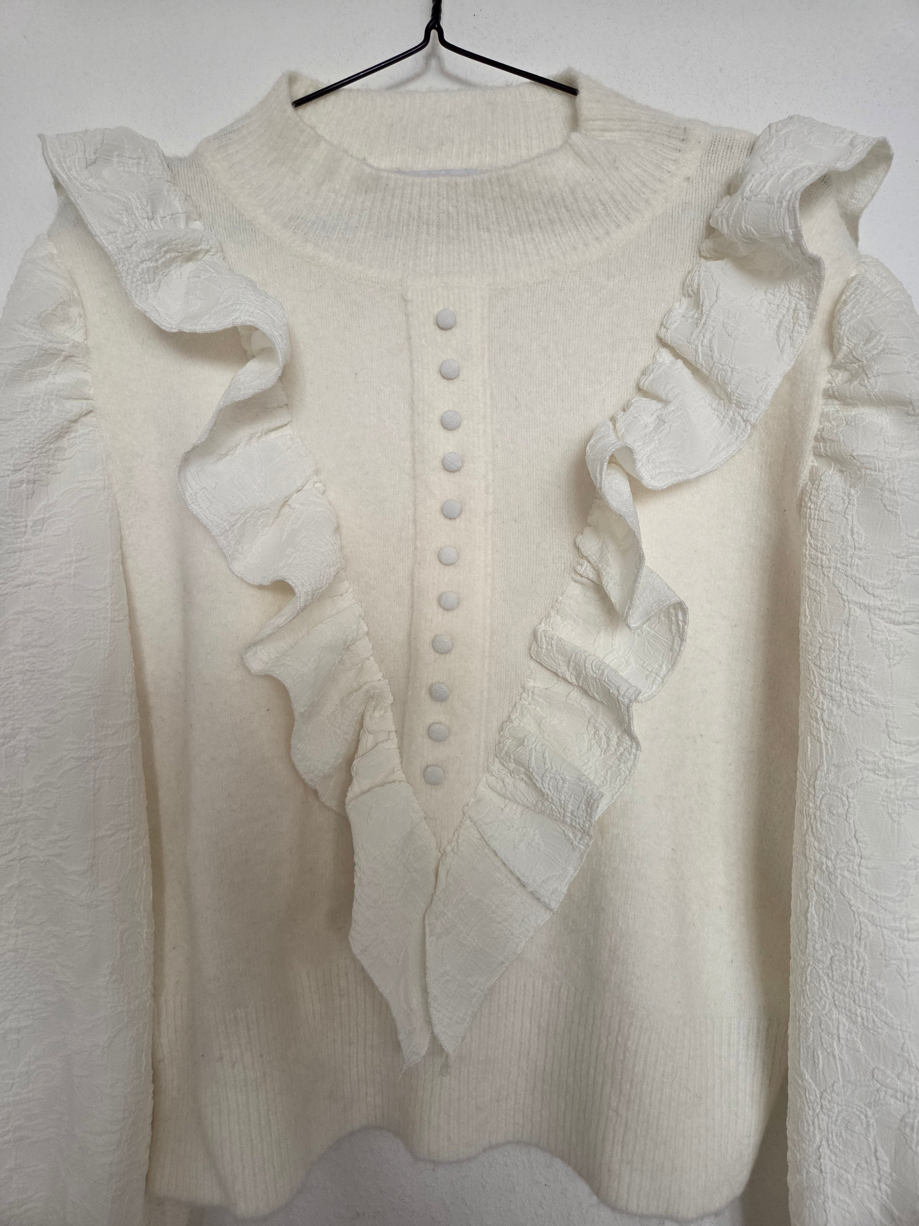 Pull blanc Femme