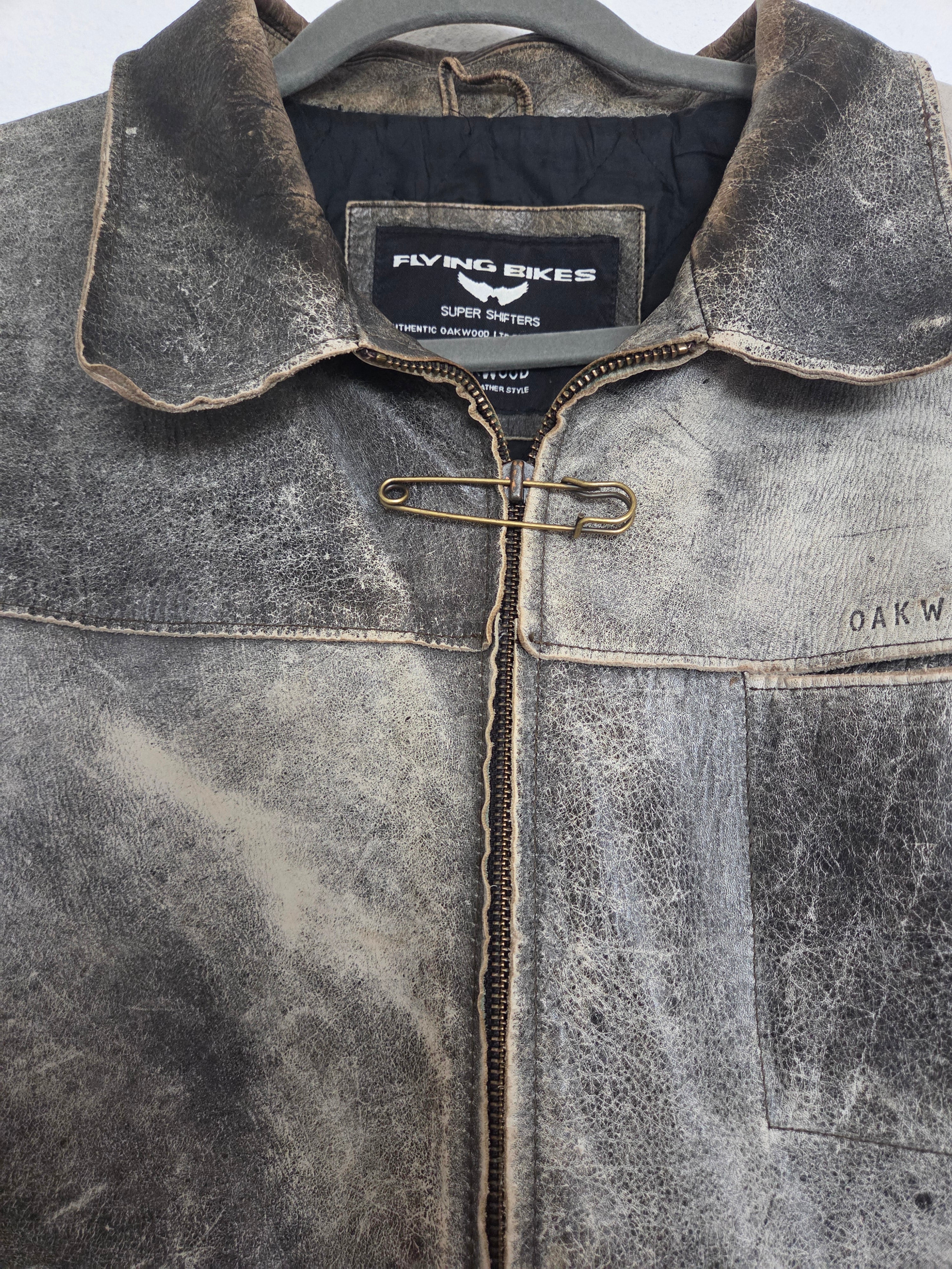 Blouson cuir vintage