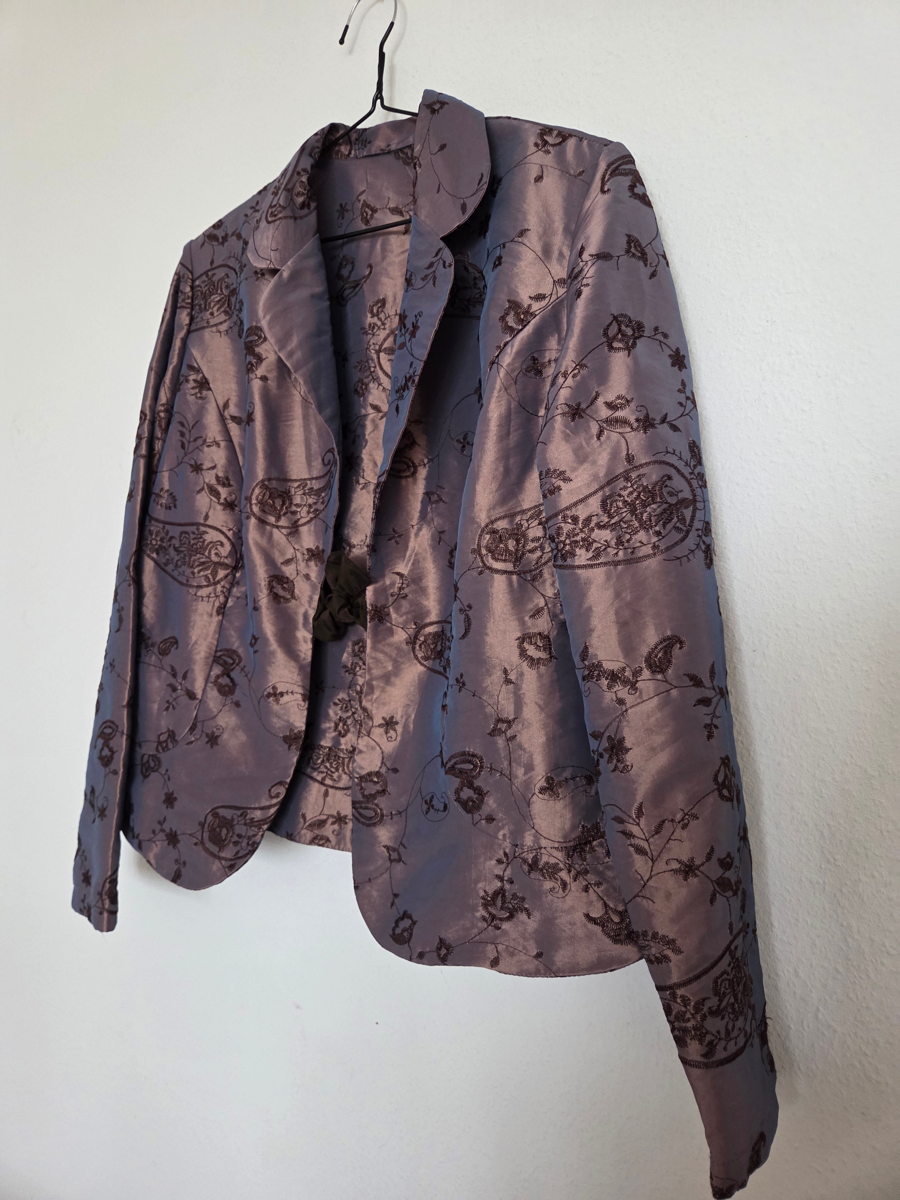 Veste satinée