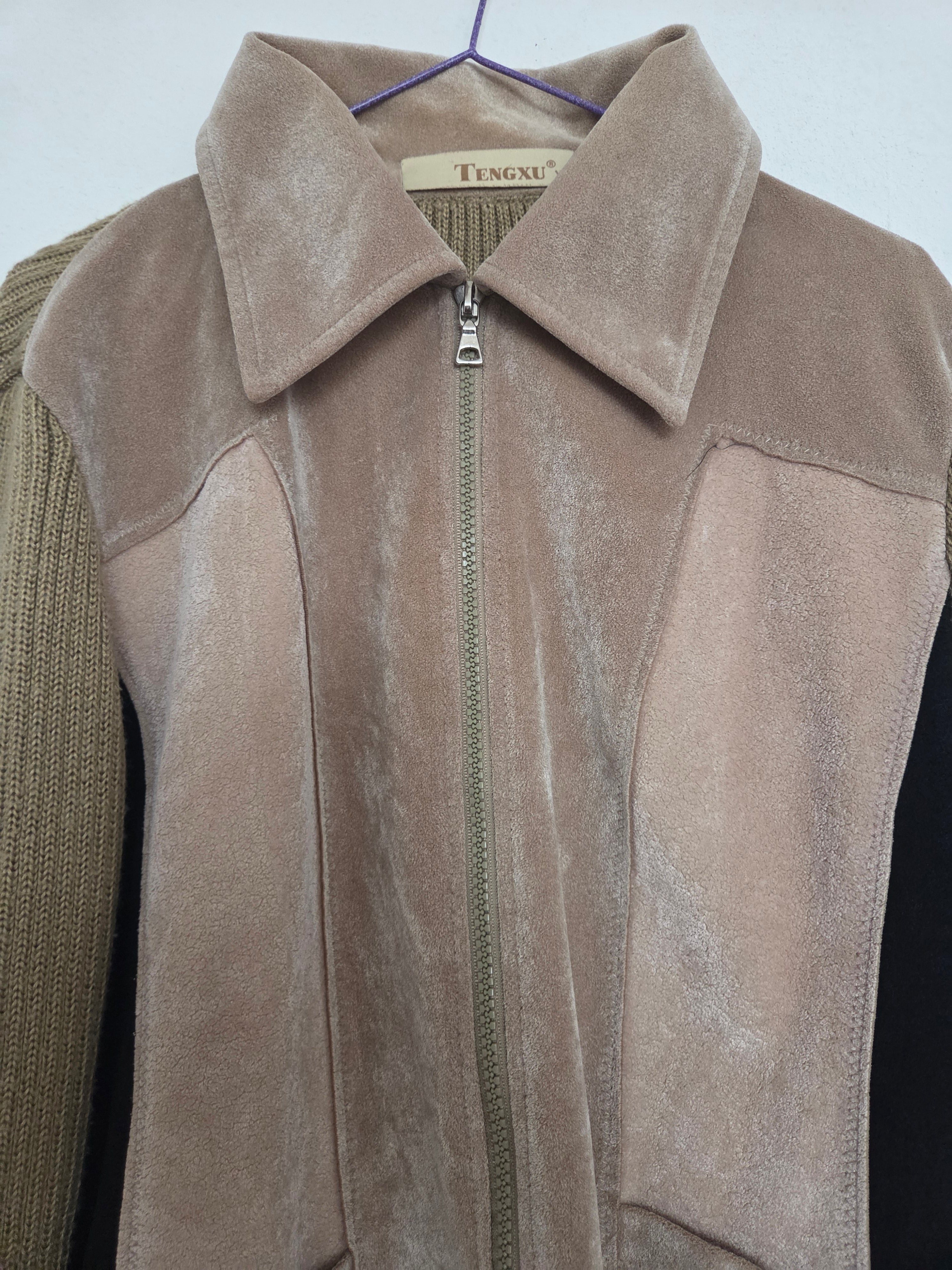 Veste suédine
