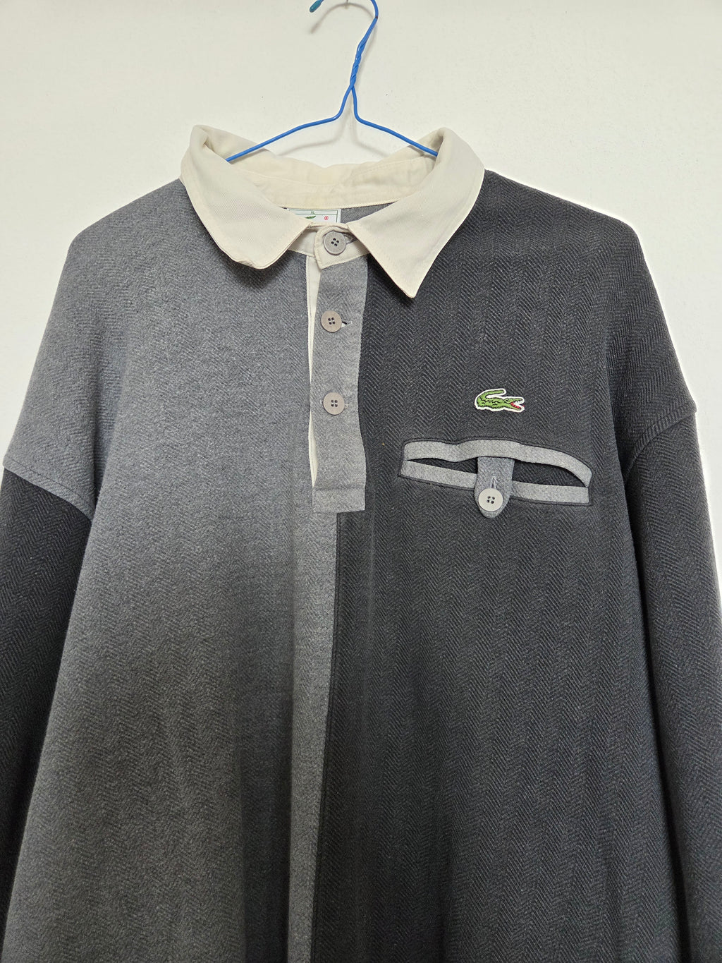 Polo manches longues Lacoste 90's