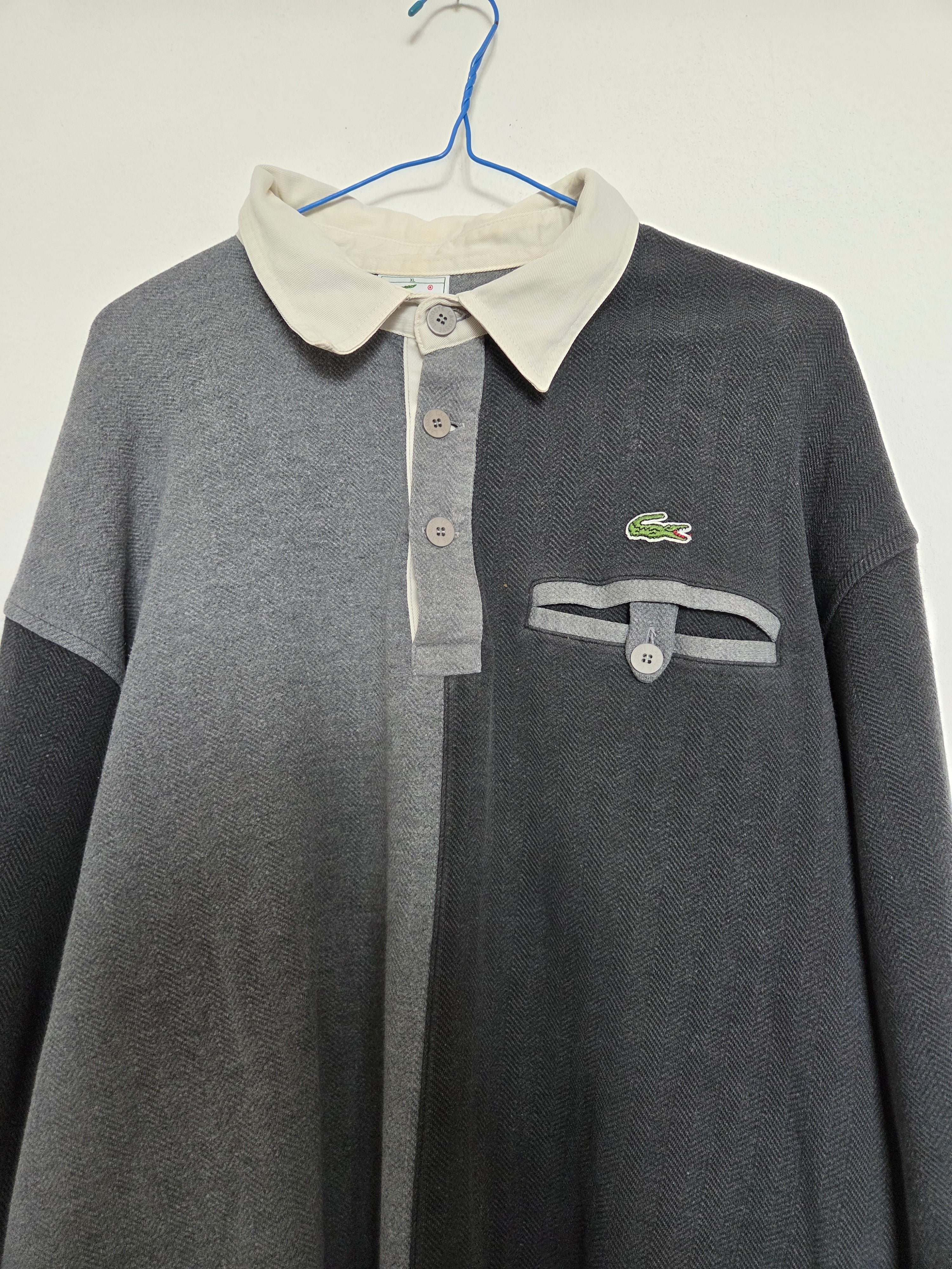 Polo manches longues Lacoste 90's