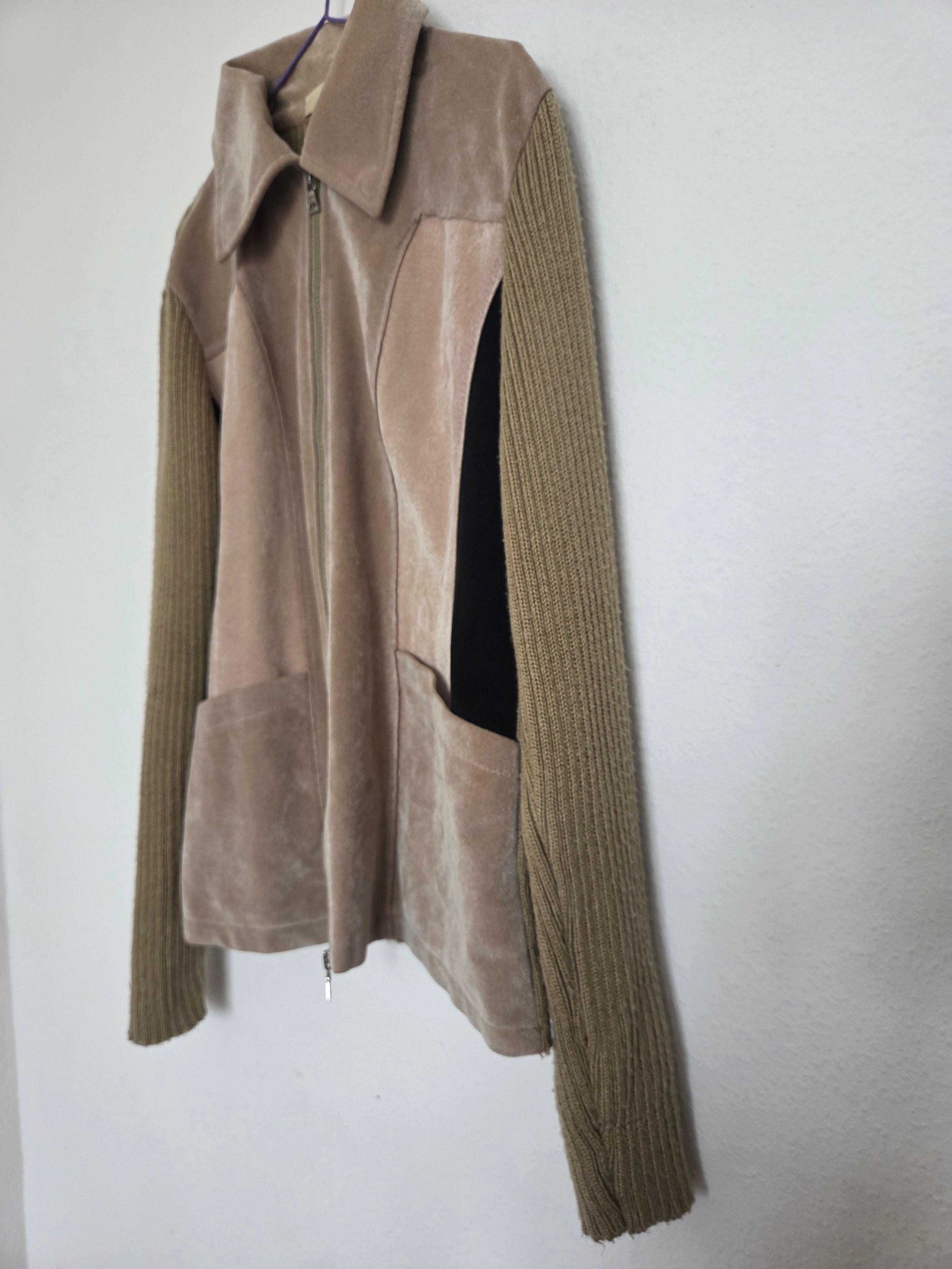 Veste suédine