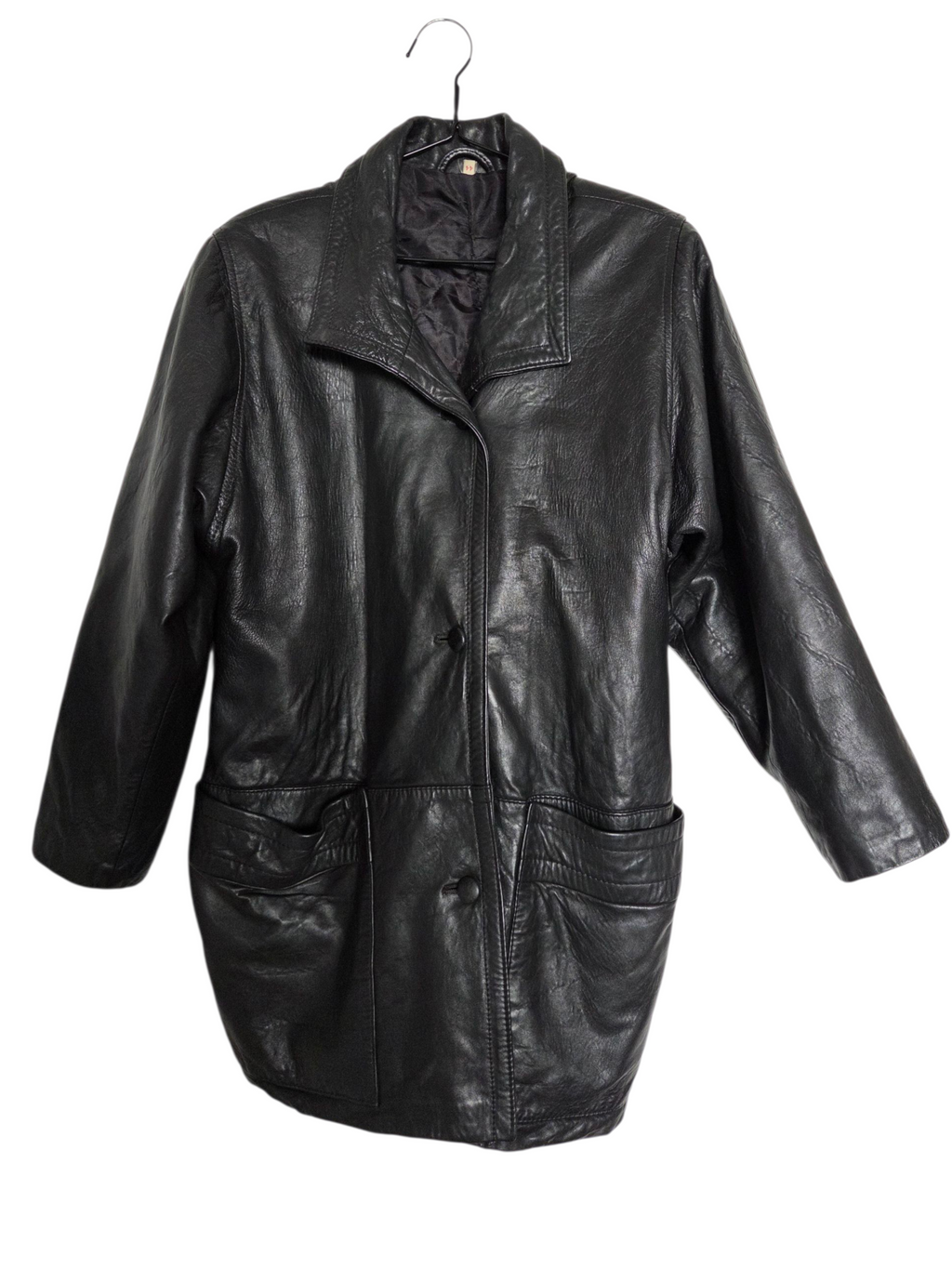 Veste en cuir Mixte