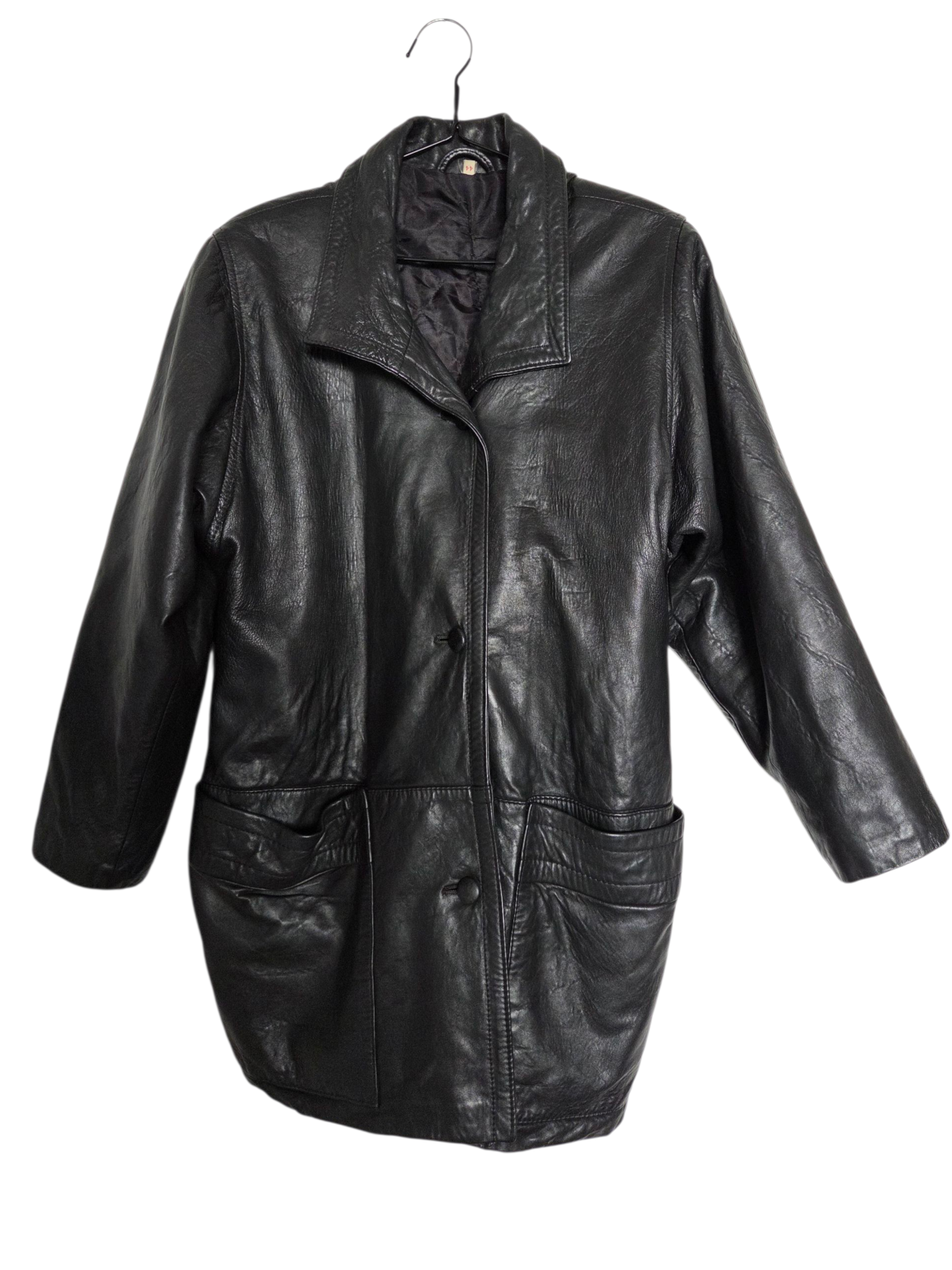 Veste en cuir Mixte