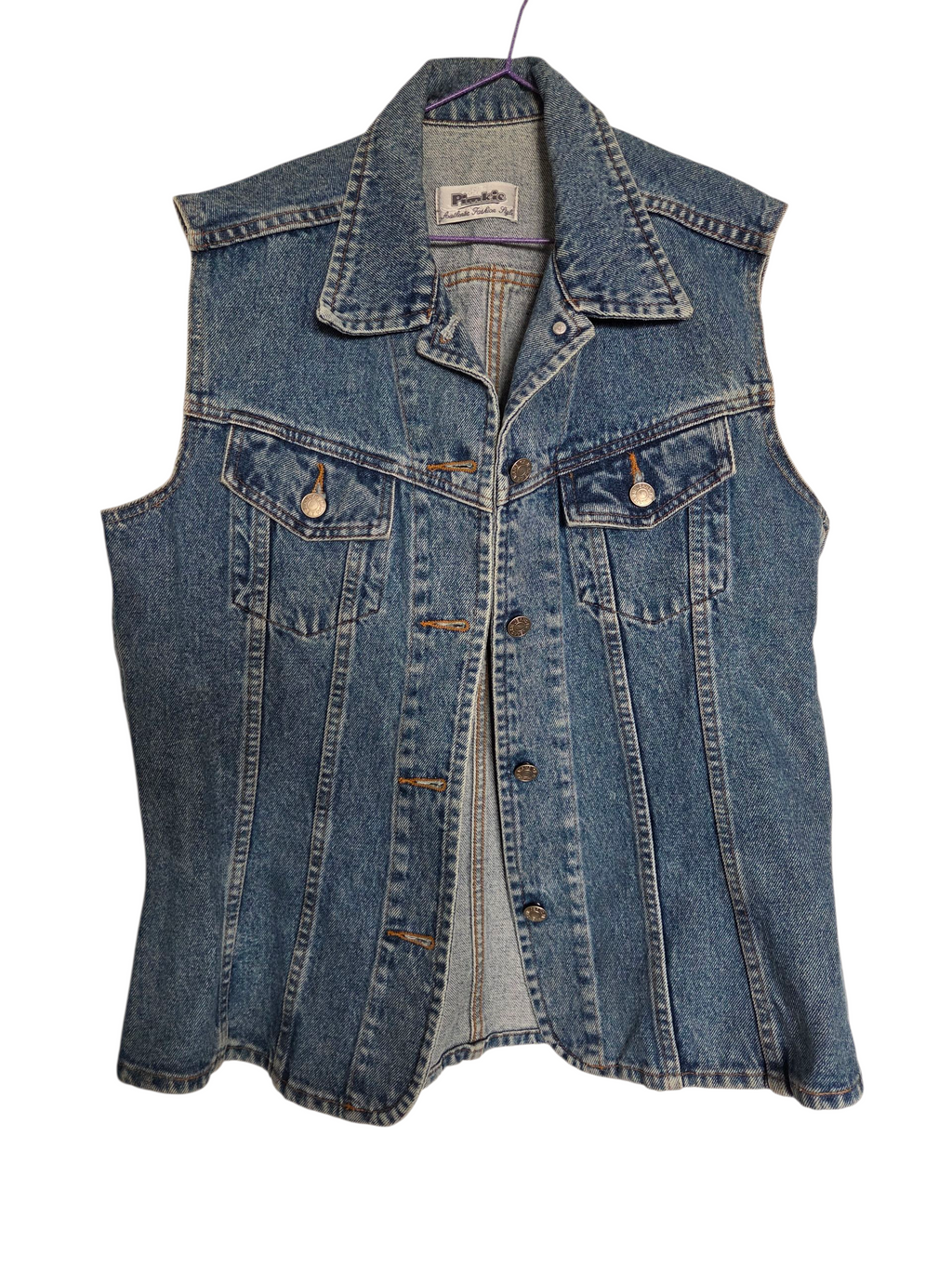 Veste sans manche jeans