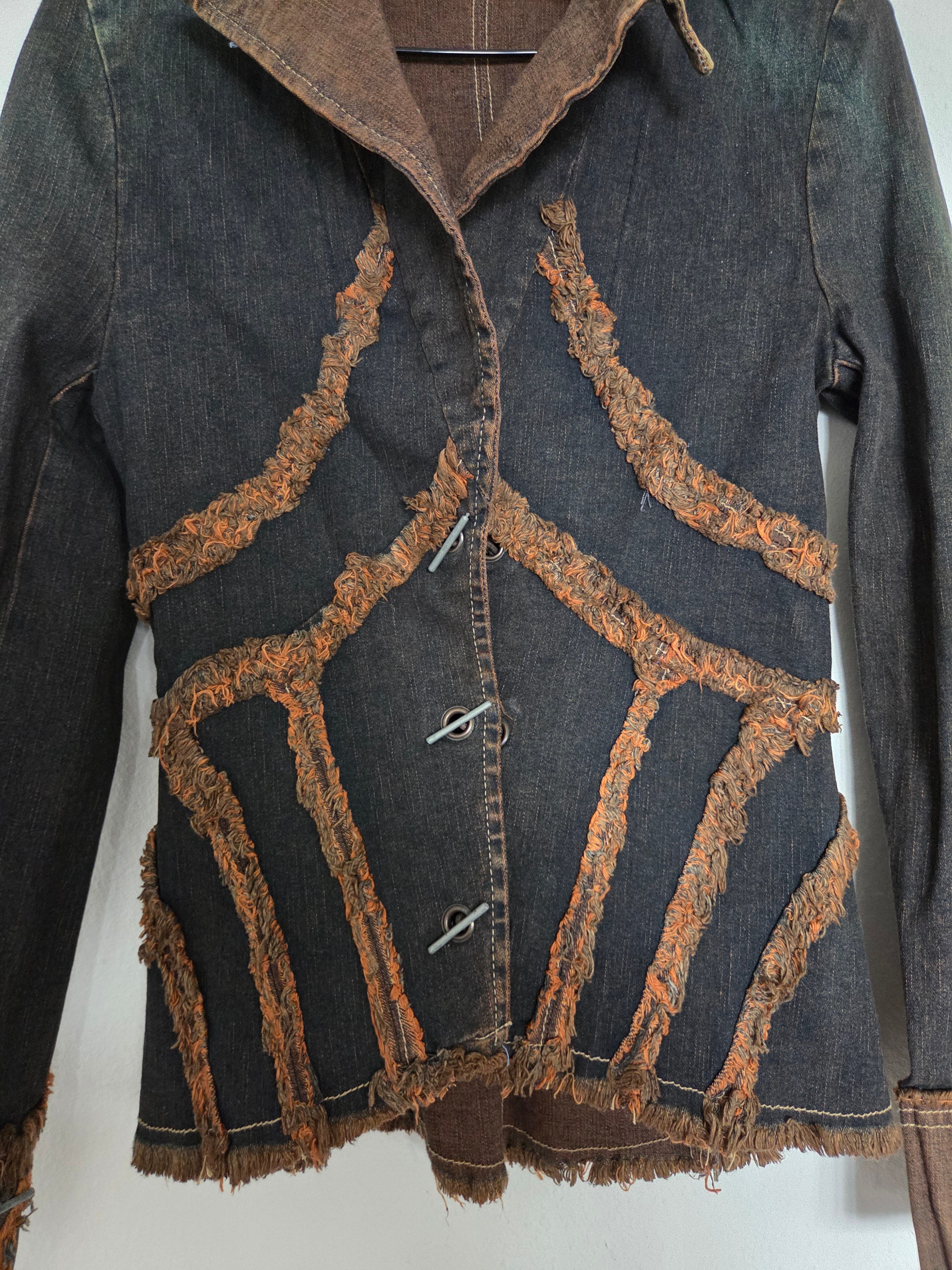 Veste en jean y2k