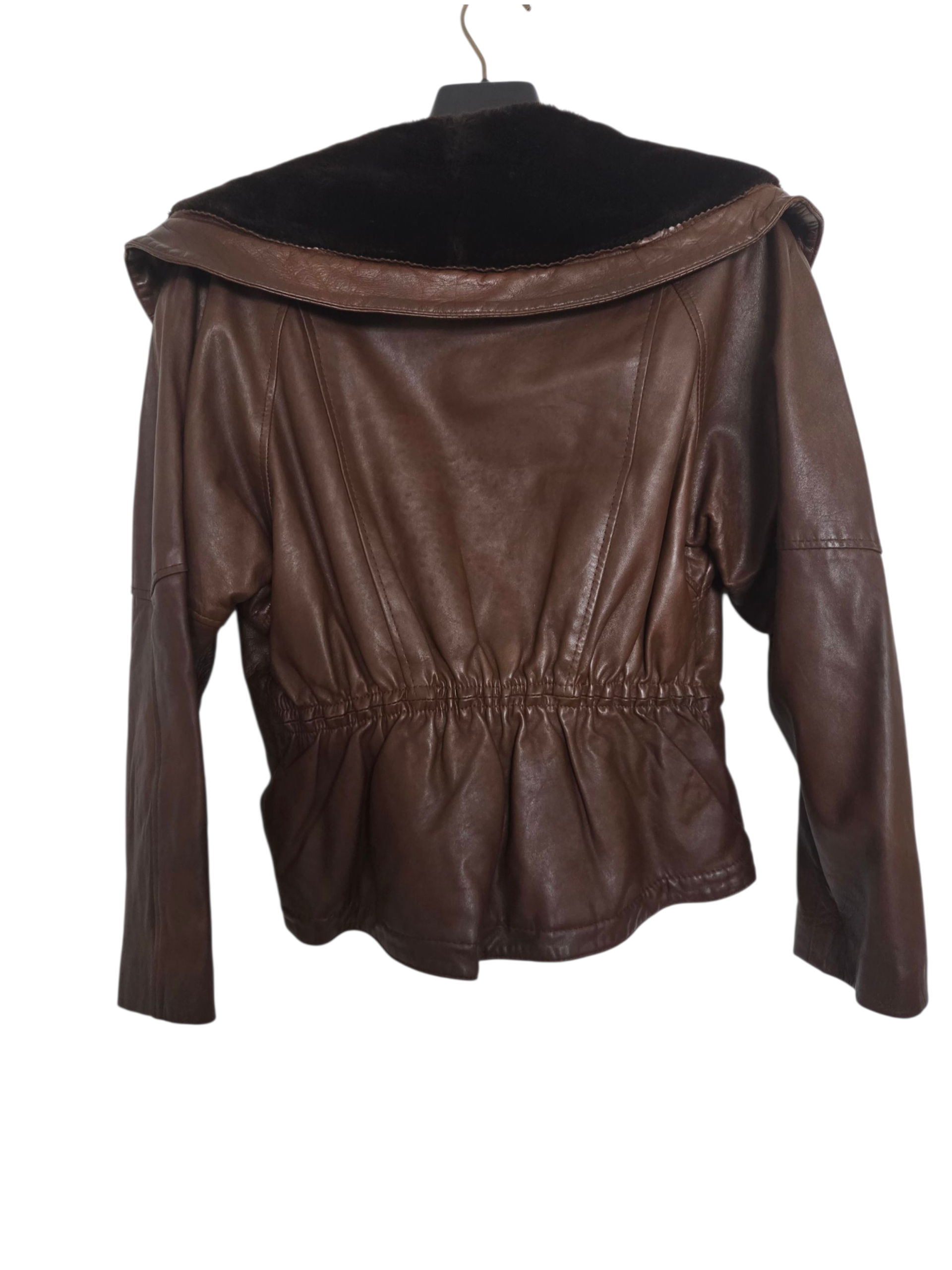 Veste en cuir 80's