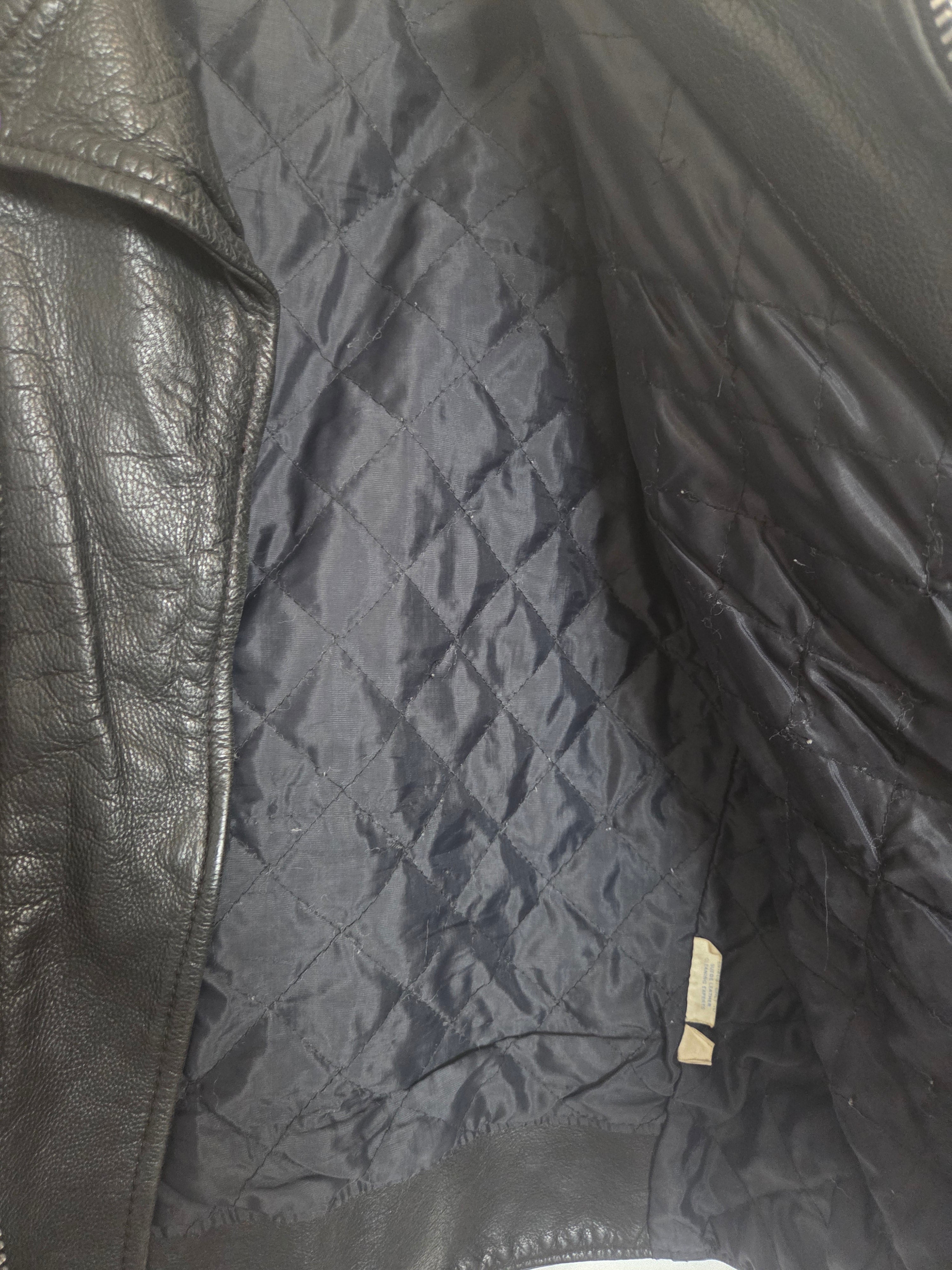 Perfecto Cuir véritable 80's mixte