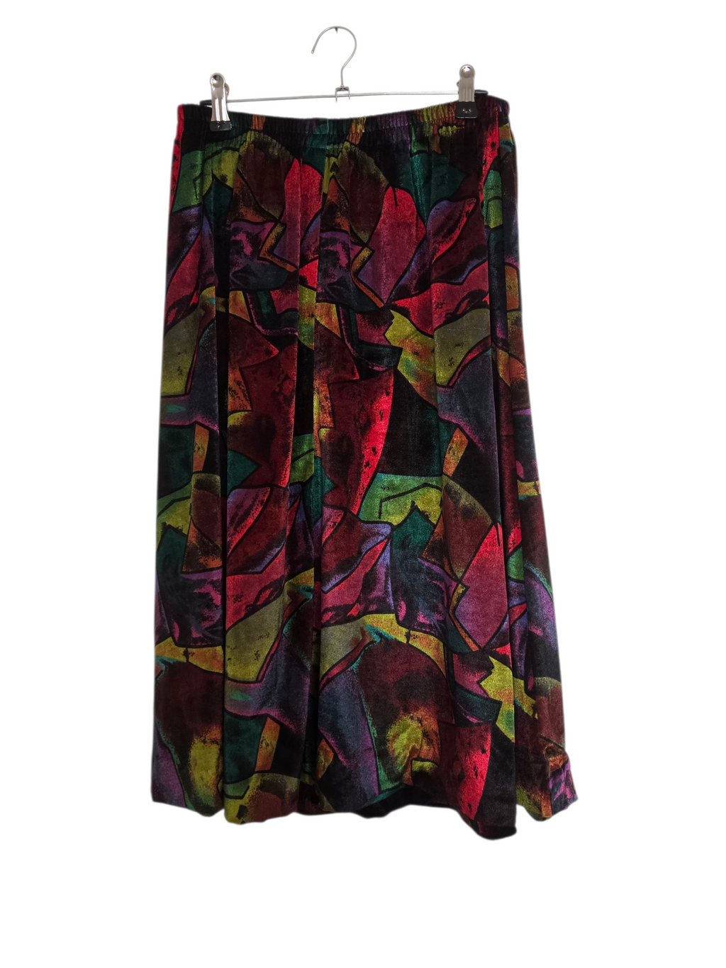 Jupe velours brillants